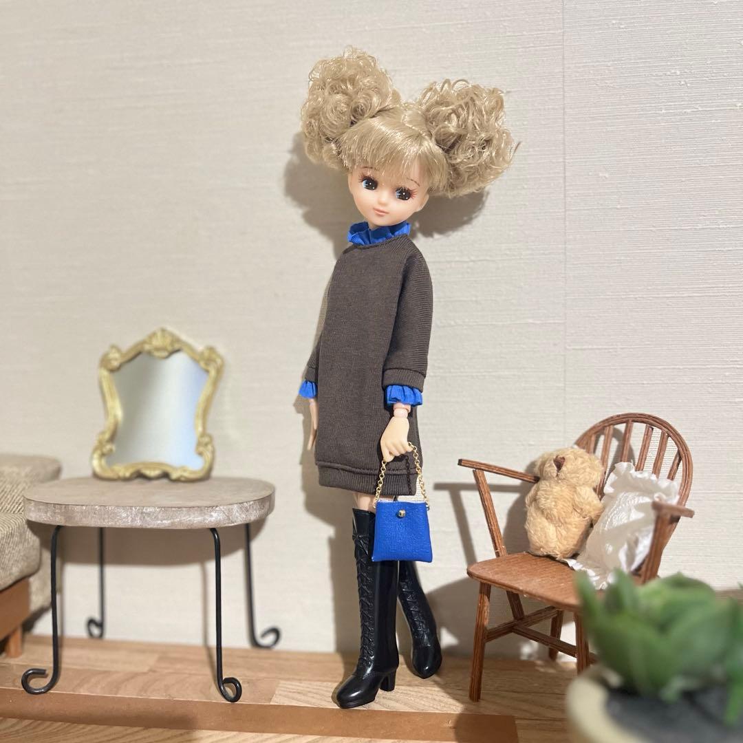 4699 ちぇぶちゃん　22cmドール服 ハンドメイド　２点セット