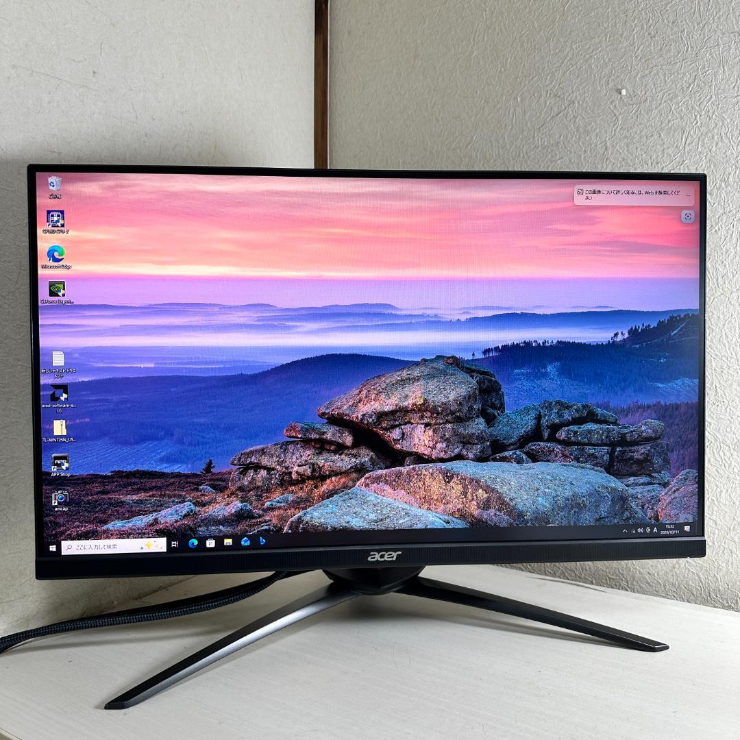 acer 240Hz対応 24.5インチ ゲーミングモニター
