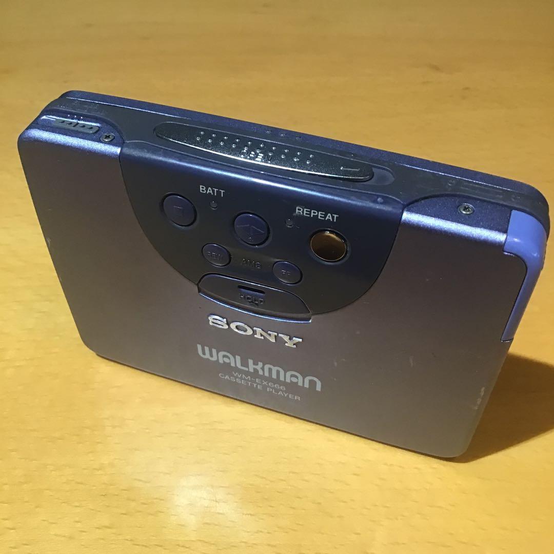 【動作品】SONY WM-EX666 カセットプレーヤー