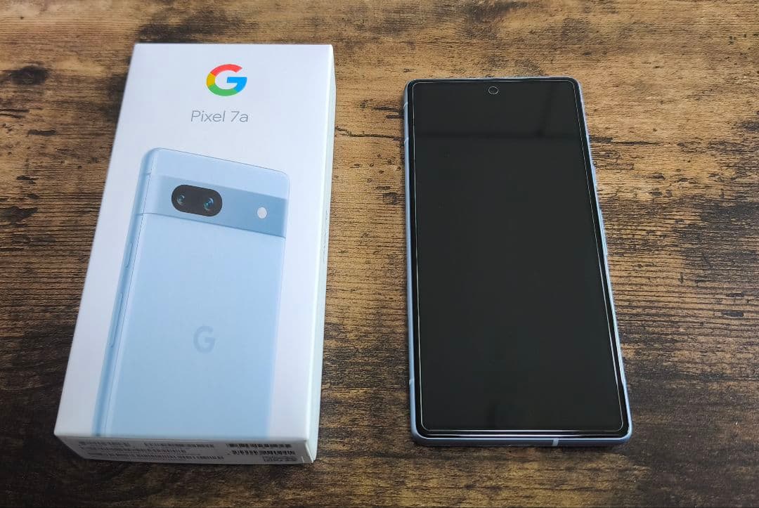 【極美品】Google Pixel 7a 本体 seaカラー