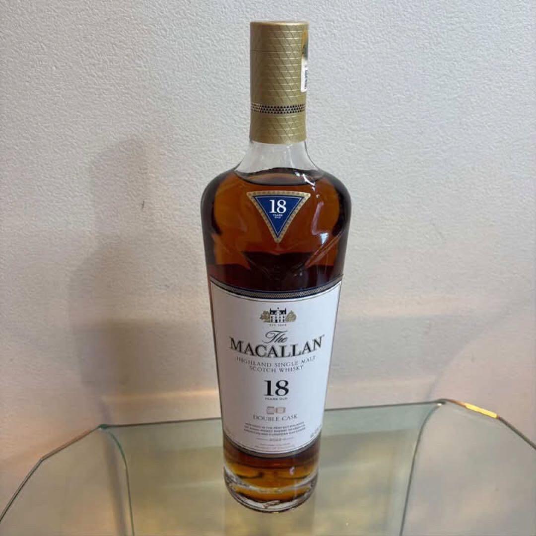 NA5538 未開栓! THEMACALLAN マッカラン ダブルカスク 18年