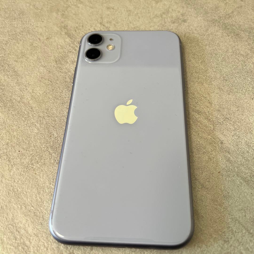 SIMフリー　アップル iPhone11 本体 128GB ラベンダー