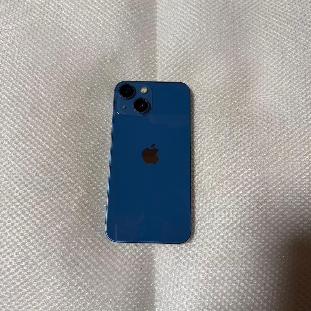 美品 SIMフリー iPhone13mini 256GB ブルー 82%