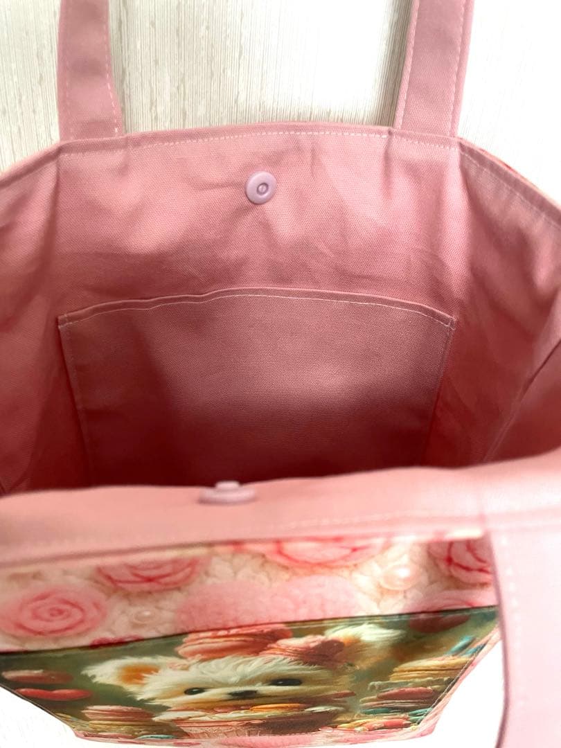 理恵ちん　巾着トートバッグ