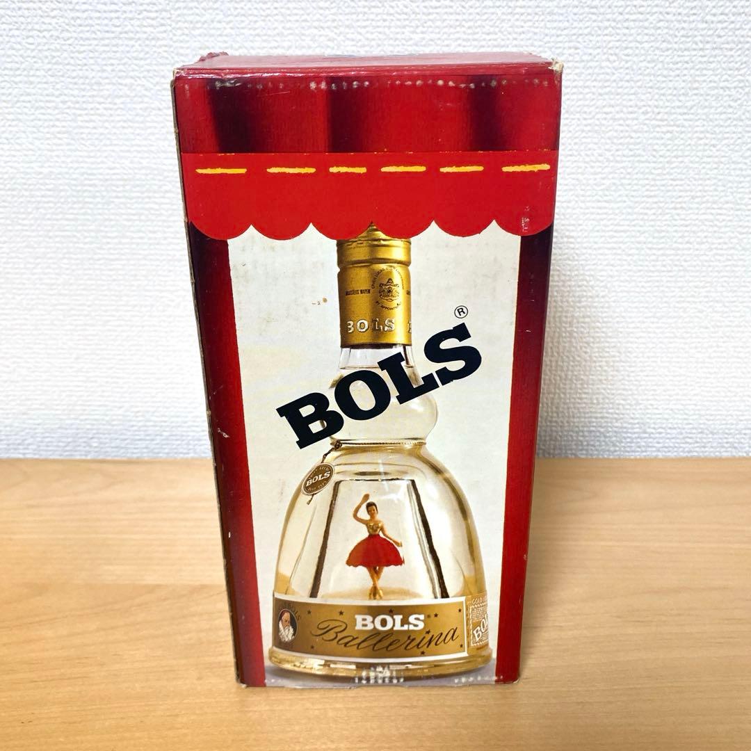 ②【希少】BOLS バレリーナ リキュール　未開栓 オルゴール動作確認　箱あり