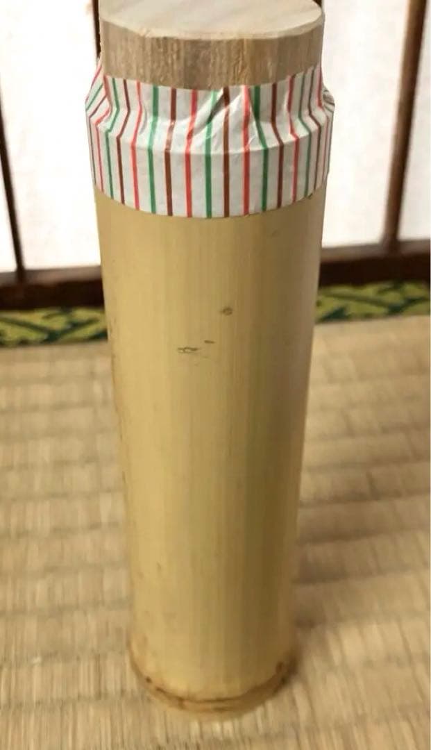 茶道具　煉香　鳩居堂製　竹製収納ケース入煉香　栞　共箱　S666NK