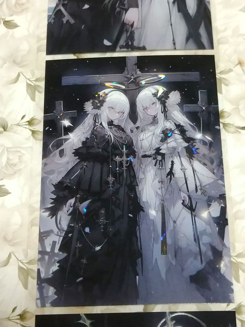 ✩再販✩廃盤品✩J1137＃魑魅(贝壳光)切り売り海外人物女の子AIマステ