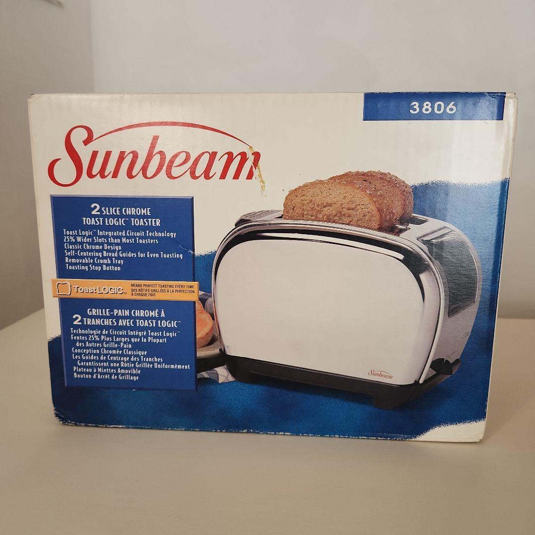 【新品・未使用】サンビーム　ポップアップトースター　レトロ