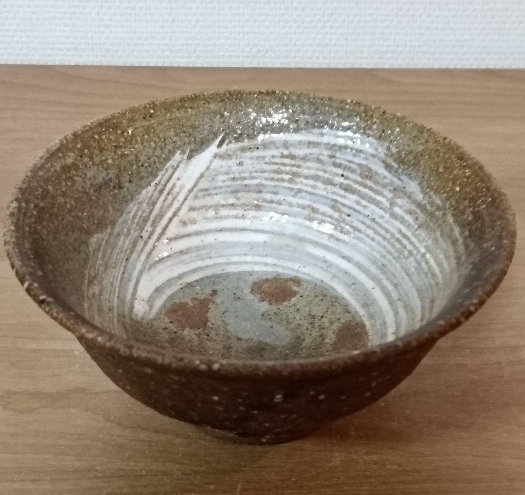陶泉　千漢鳳造　刷毛目茶碗　抹茶碗　共箱　茶道具