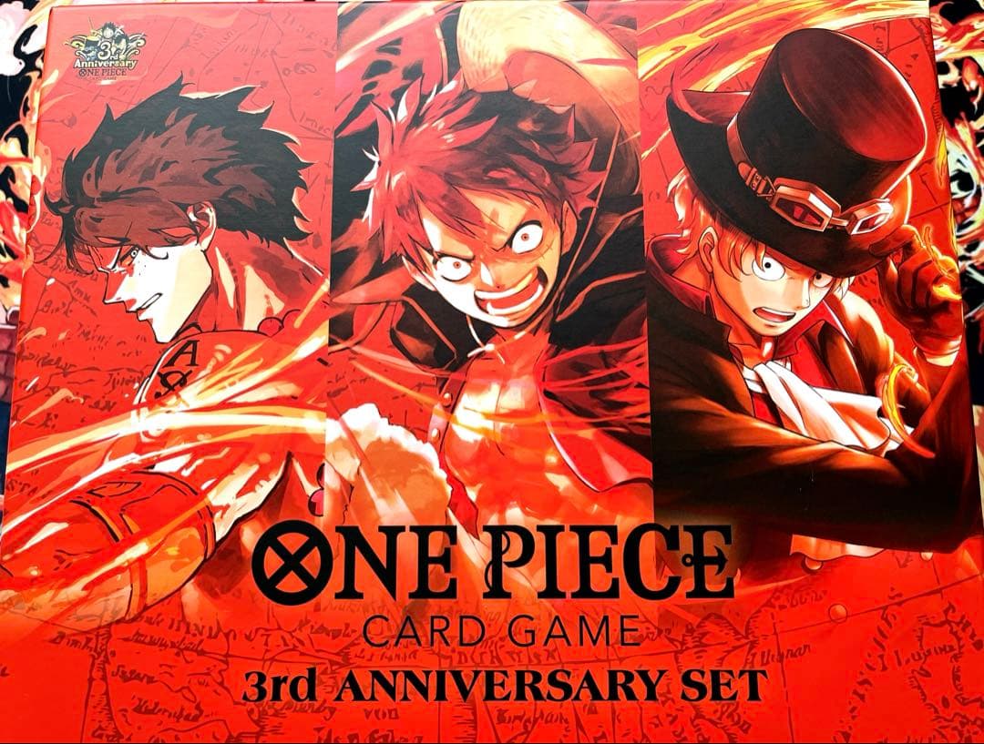 ワンピースカード　3rd ANNIVERSARY SET サプライ