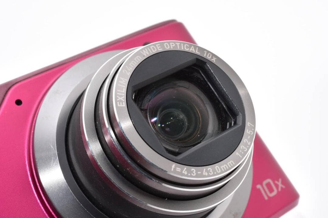 美品 カシオ　CASIO EXILIM EX-H10 ピンク ＃A467