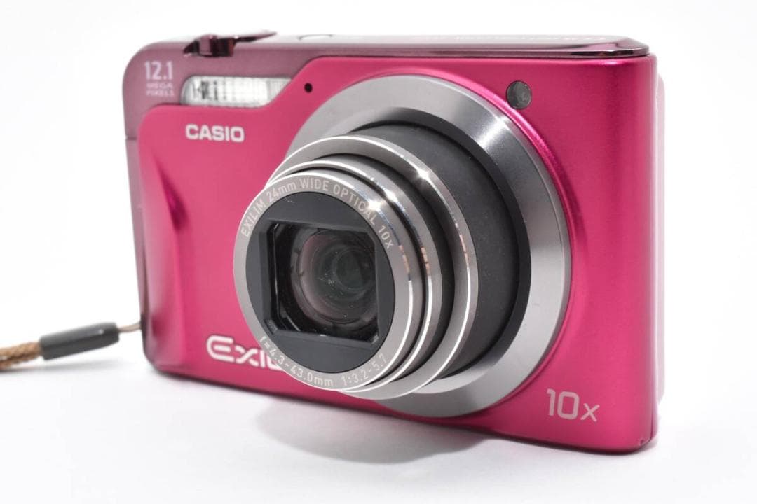美品 カシオ　CASIO EXILIM EX-H10 ピンク ＃A467