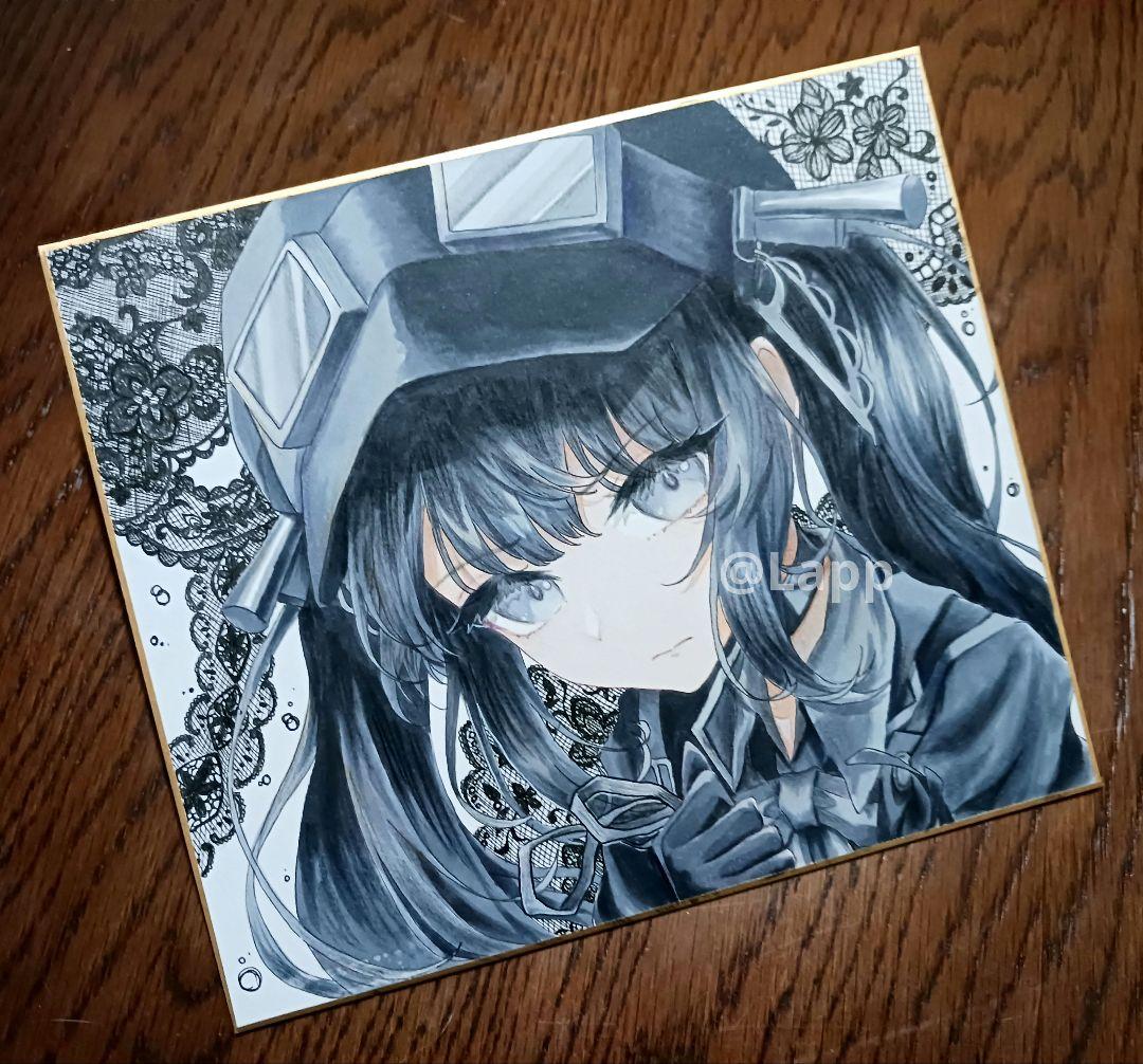 ヨ*ル様 魔法少女ノ魔女裁判　まのさば　黒部ナノカ　手書きイラスト