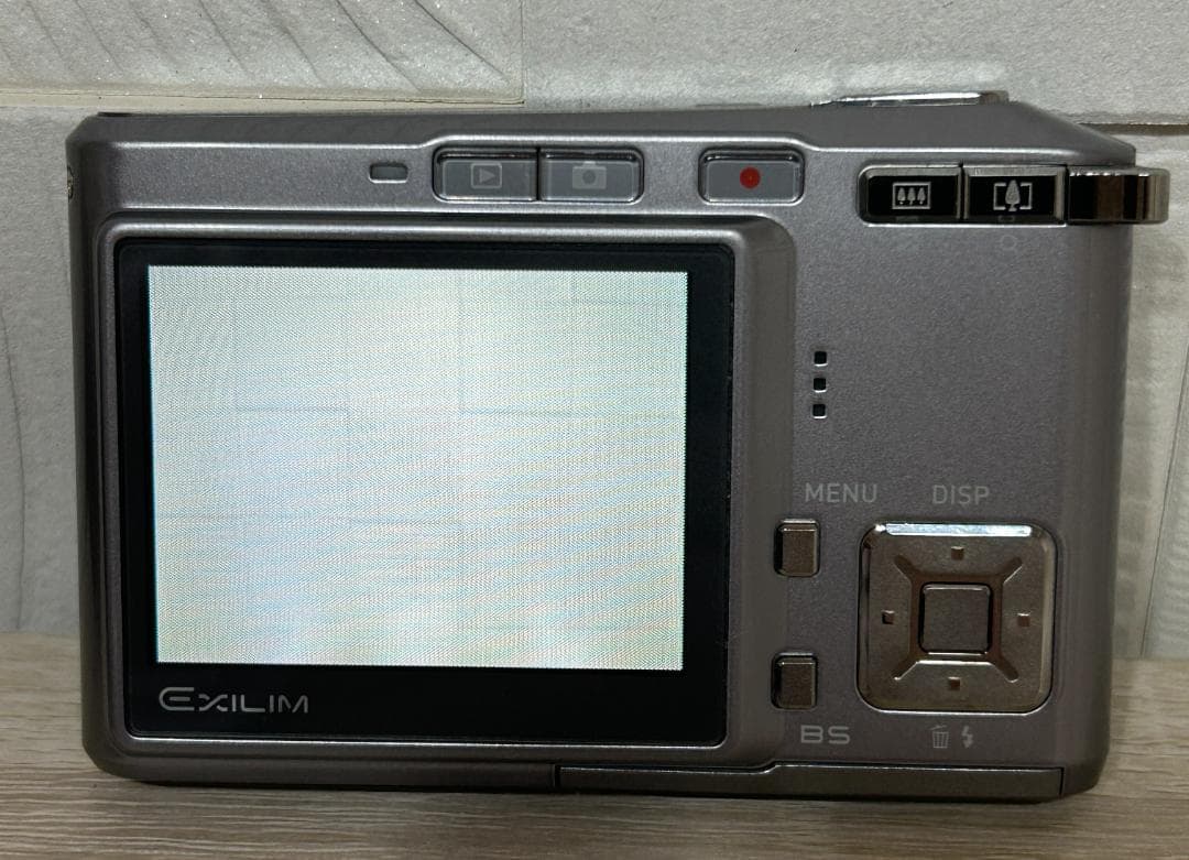 【美品 箱付き】カシオ CASIO EXILIM EX-S500 グレー