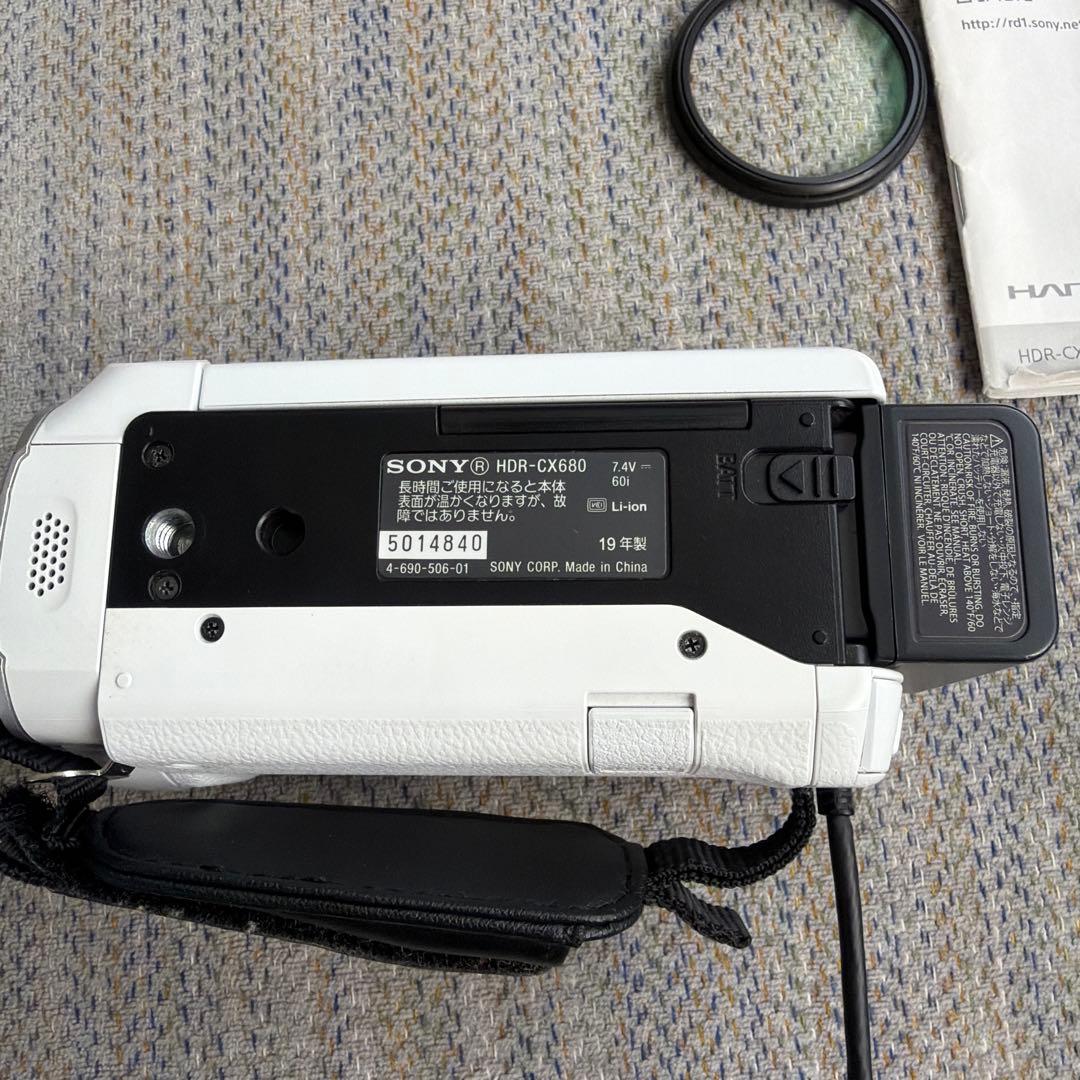 【美品 元箱付き】 ソニー SONY HANDYCAM HDR-CX680
