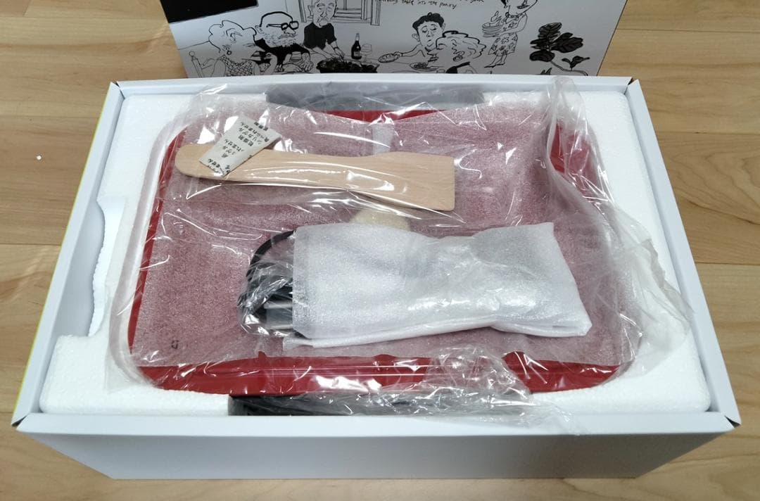 【新品・未使用】BRUNO ブルーノ コンパクトホットプレート レッド