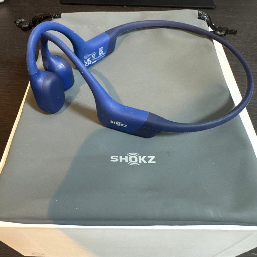 Shokz openrun ブルー