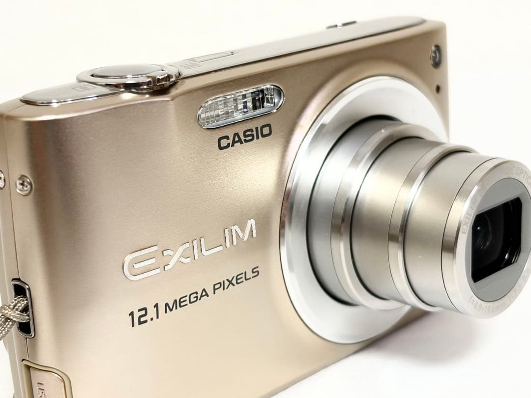【極美品・完動品】CASIO EXILIM EX-Z400 ゴールド　動作確認済