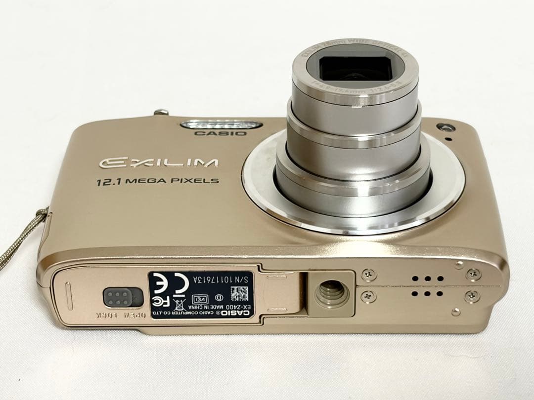 【極美品・完動品】CASIO EXILIM EX-Z400 ゴールド　動作確認済