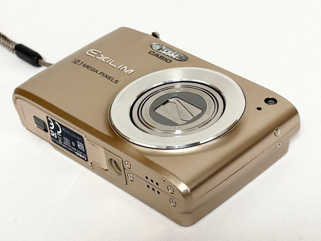 【極美品・完動品】CASIO EXILIM EX-Z400 ゴールド　動作確認済
