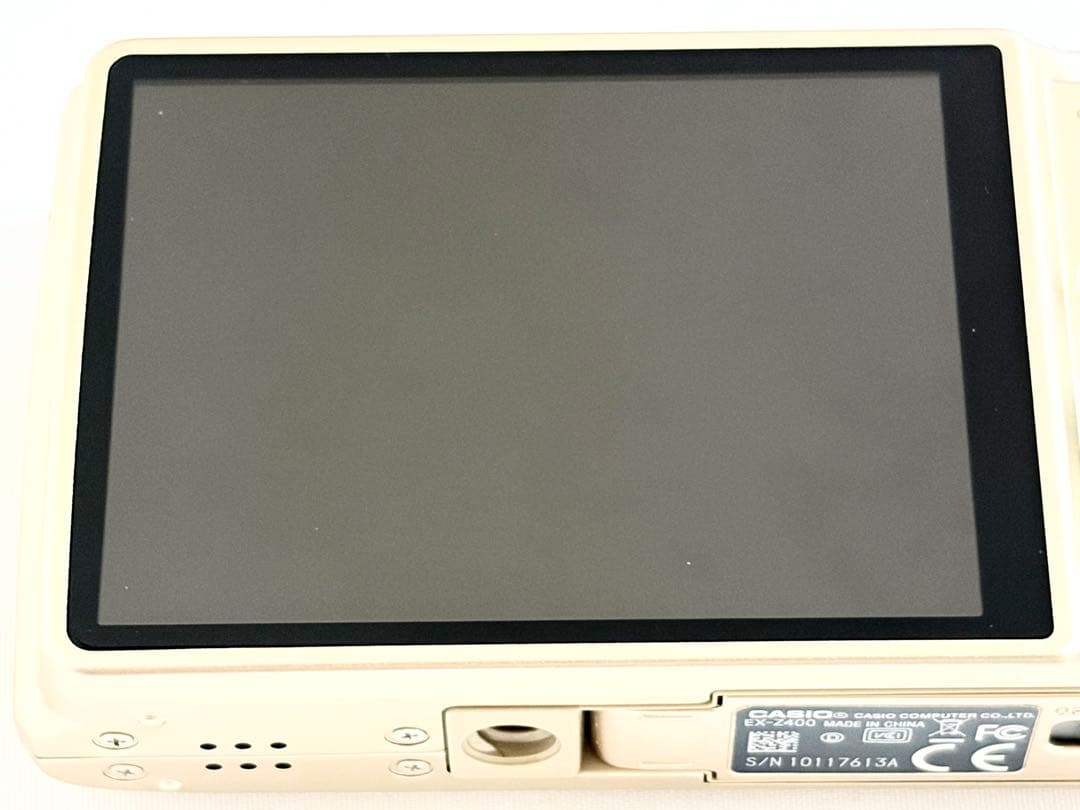 【極美品・完動品】CASIO EXILIM EX-Z400 ゴールド　動作確認済