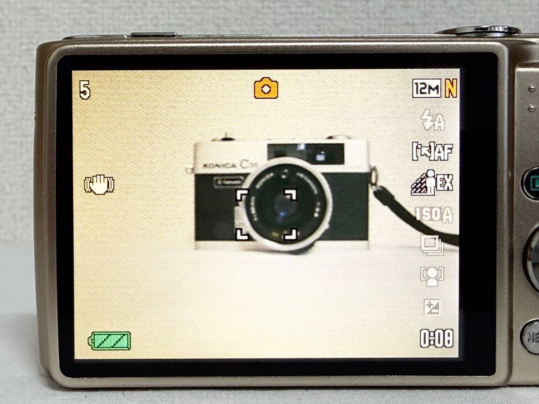 【極美品・完動品】CASIO EXILIM EX-Z400 ゴールド　動作確認済