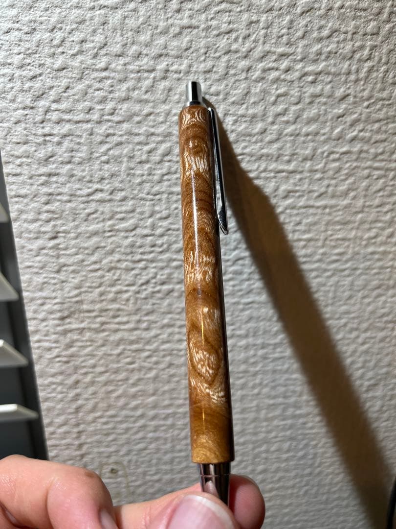杢　木軸シャープペン