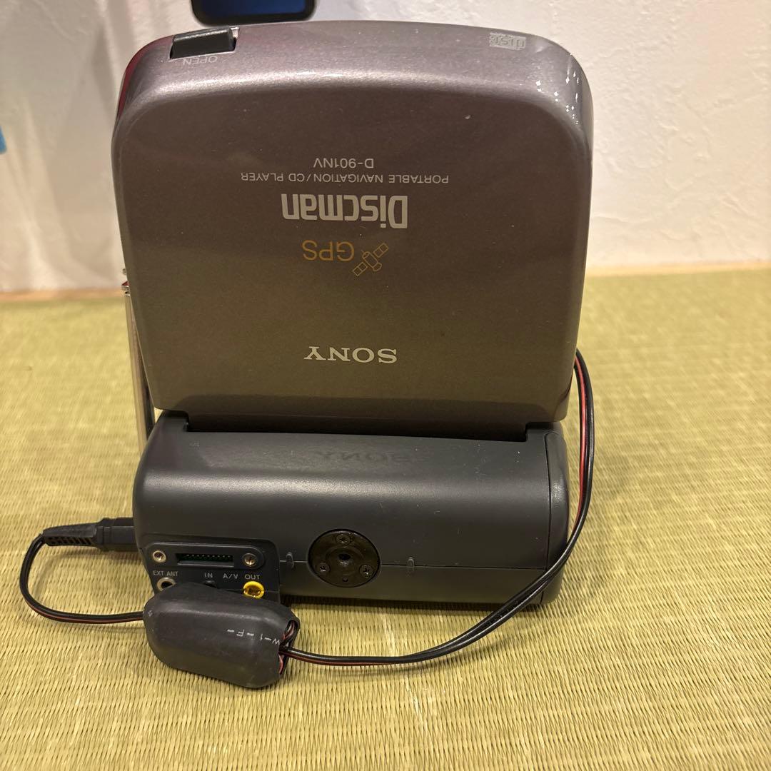 ソニー Discman　D-901NV　ポータブルナビゲーション　動作品
