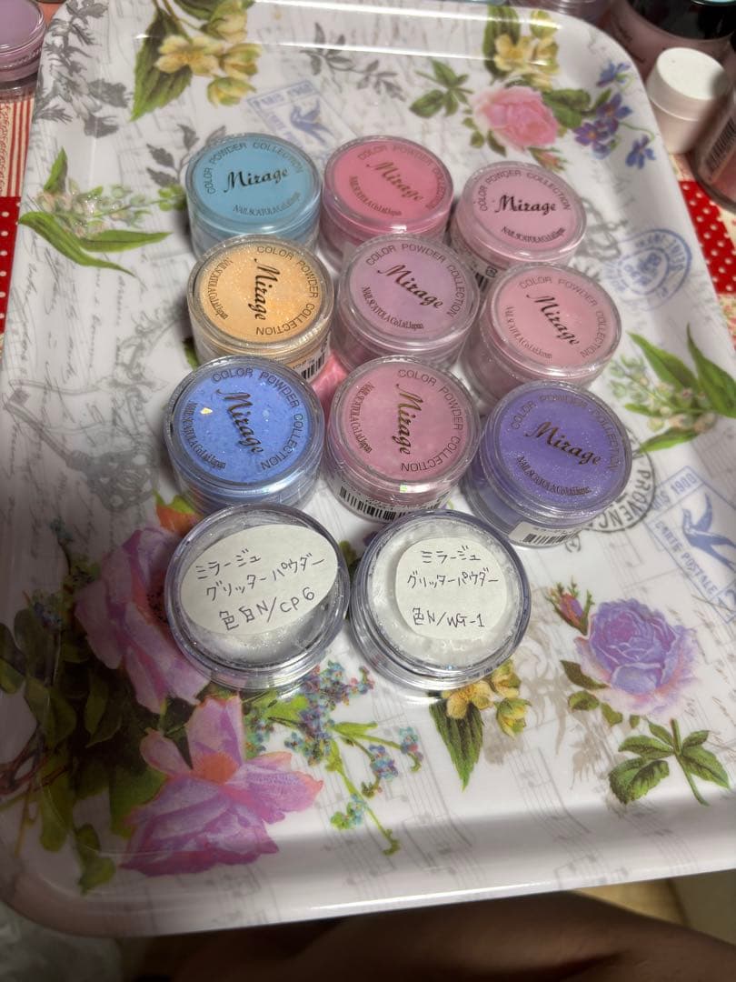 Mirage カラーパウダー10セット