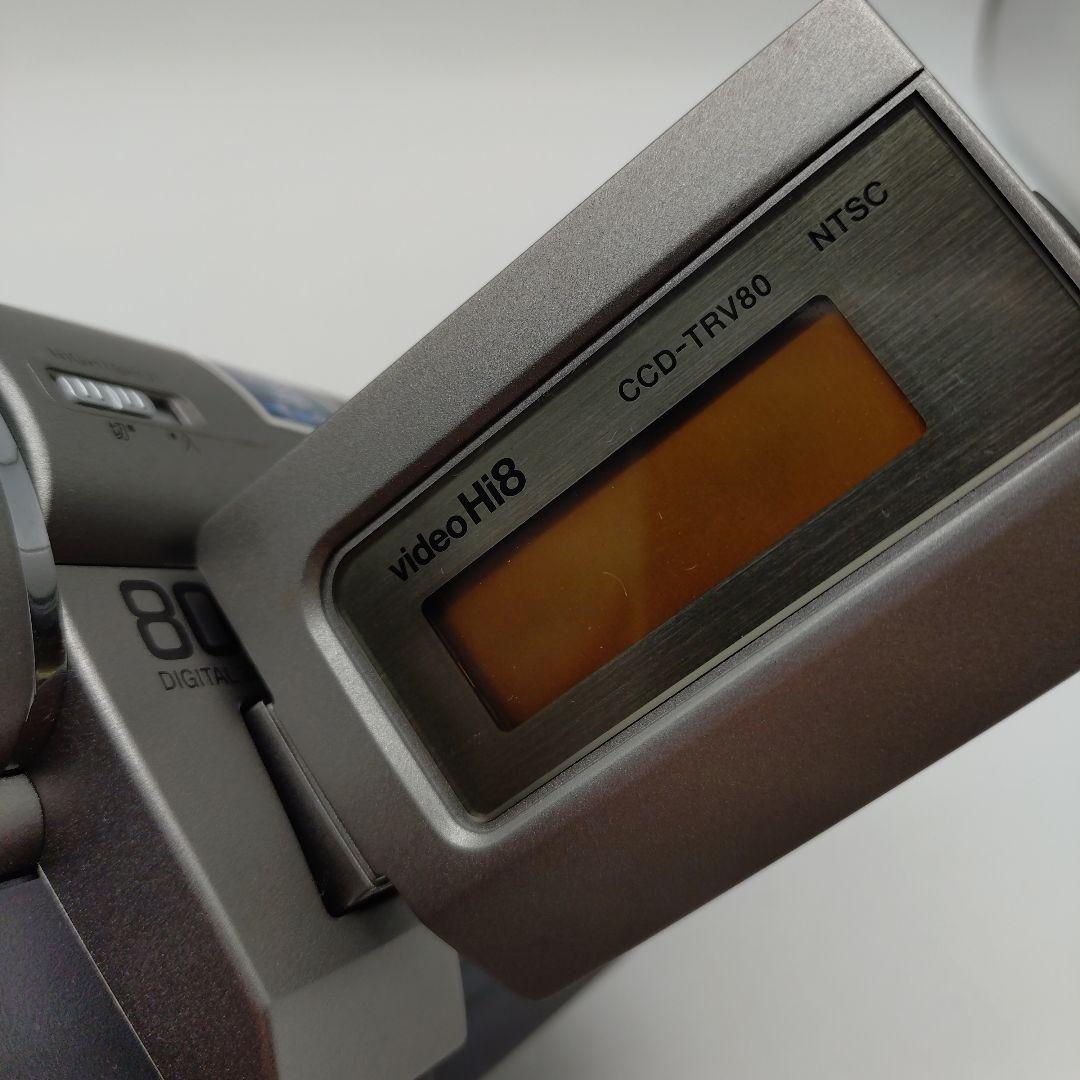 9-3 SONY　Handycam CCD-TRV80 カメラ