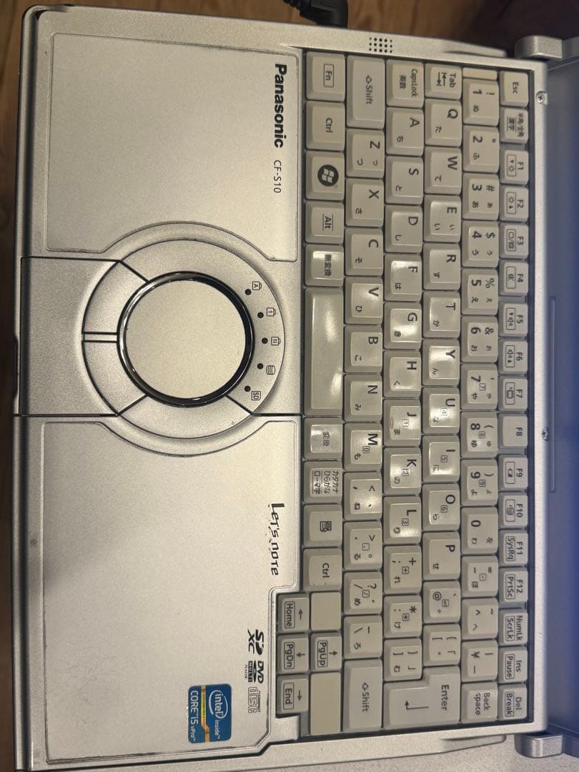 Panasonic let’s note CF-S10 SSD換装済み