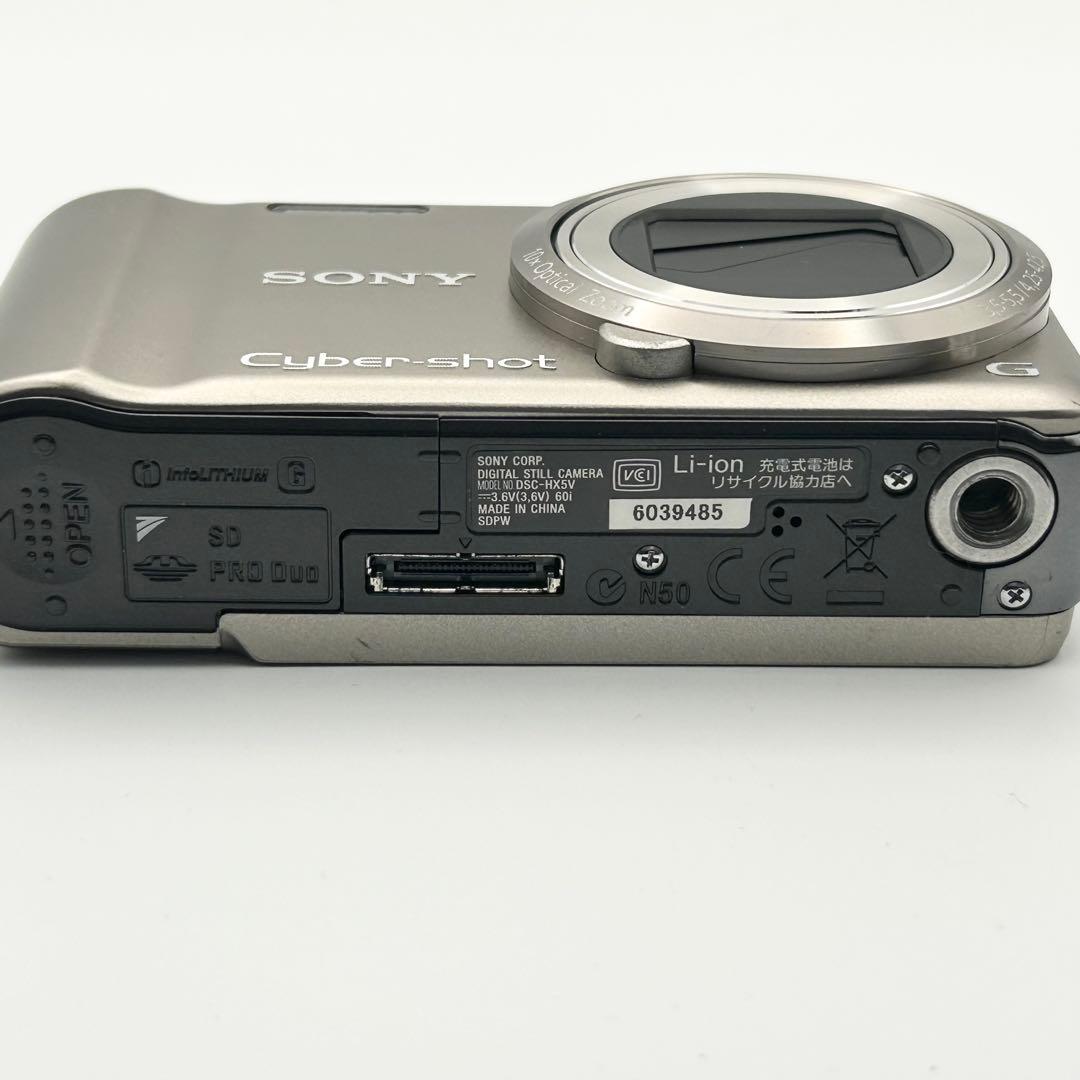 美品SONYソニーCyber-shot DSC-HX5V(N)GOLD