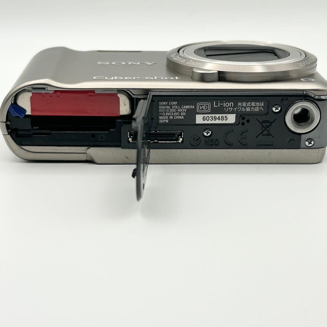 美品SONYソニーCyber-shot DSC-HX5V(N)GOLD