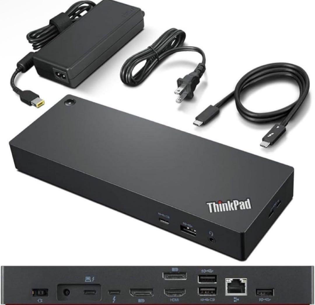 新品未開封ThinkPad Thunderbolt 4ドック40B00135JP