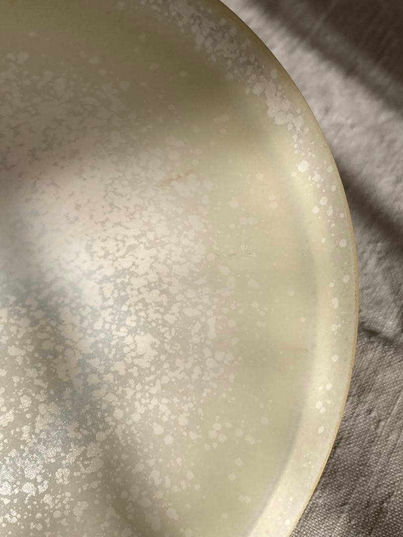 福岡彩子　コンポート皿　15cm　デザート皿　高台　器