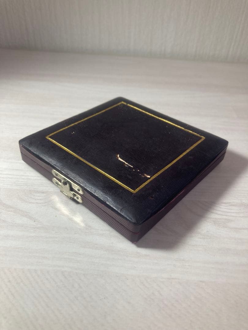戦前 明治33年製造 記念 銀メダル 大正天皇御慶事記念牌 当時物 東宮殿下
