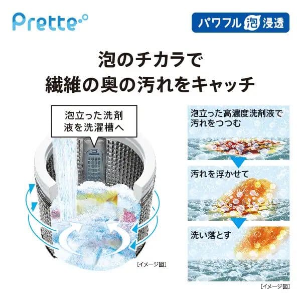 【2020年製・定価11万円】期間限定特価 AQUA 洗濯機AQW-GVX80J