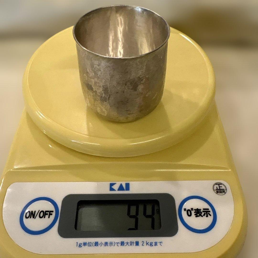 銀製　SILVER刻印有り　アンティーク　作家名刻印有り　94g
