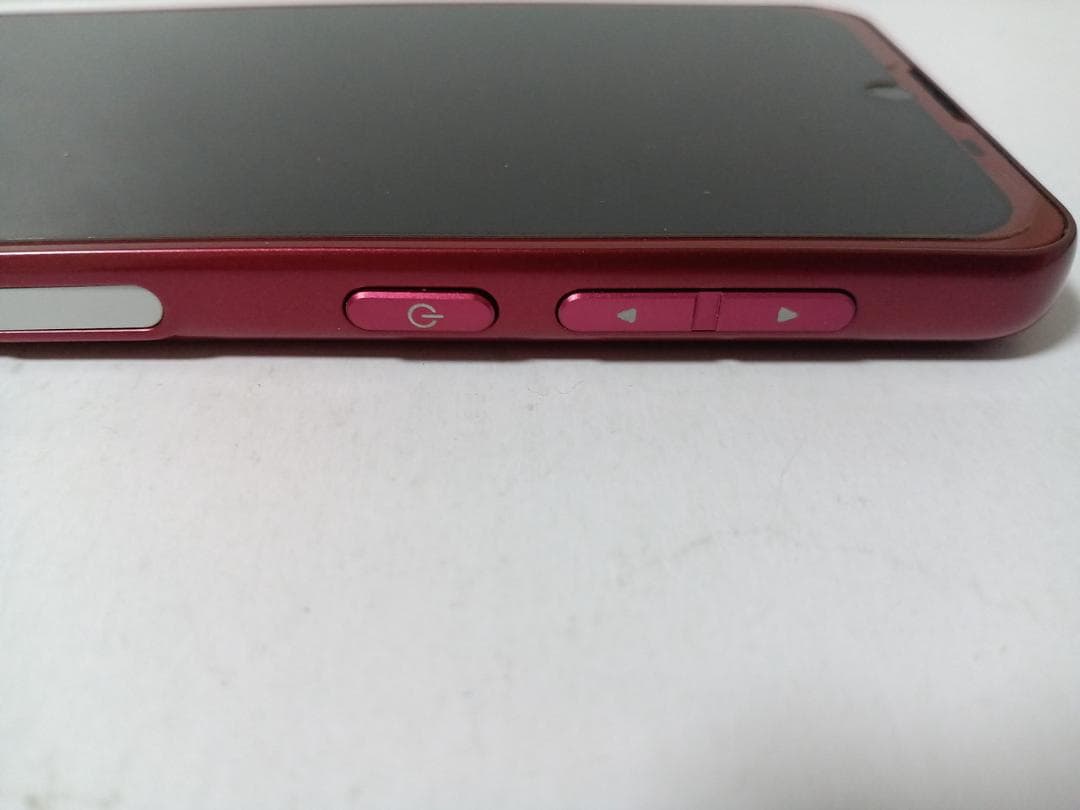 ☆ SoftBank シンプルスマホ6 A201SH ルビーレッド