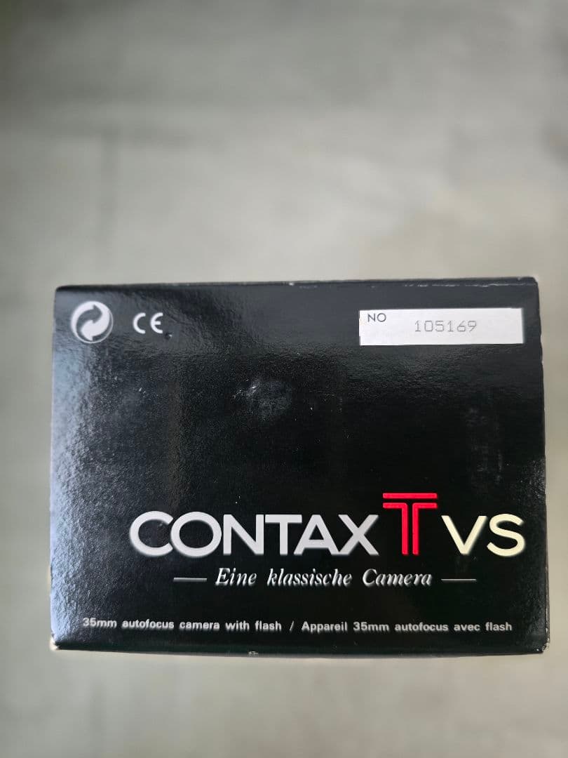 CONTAX TVS 35mmオートフォーカスカメラ
