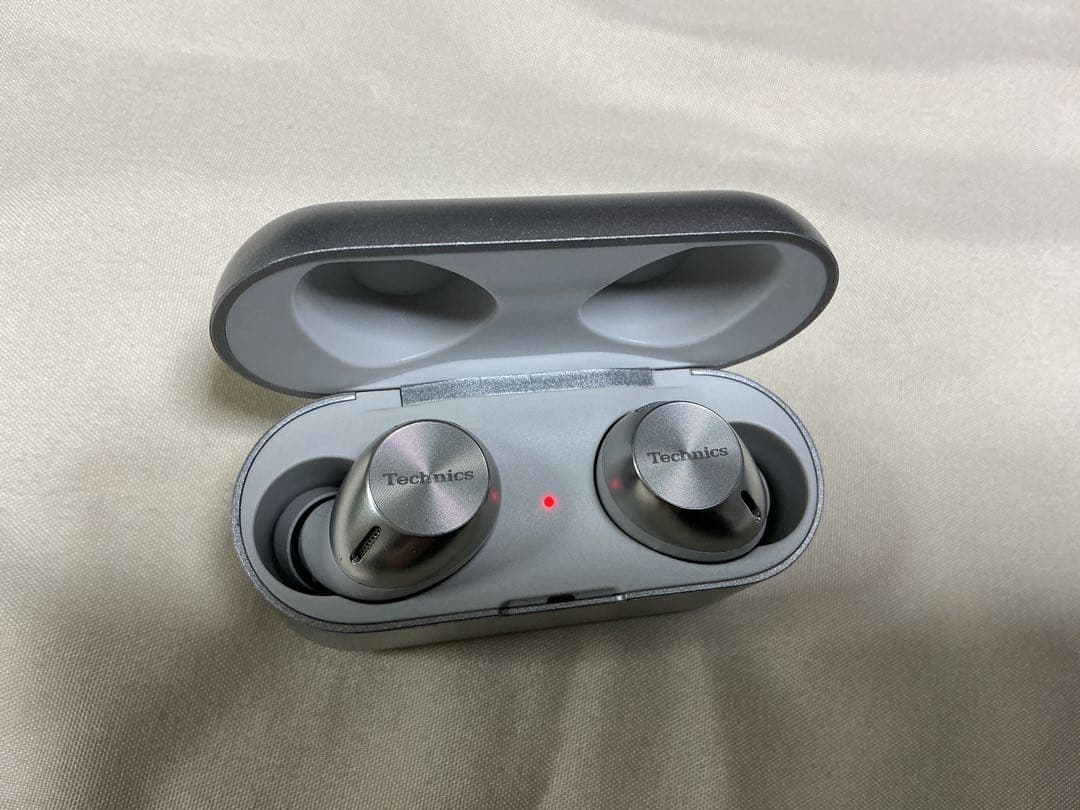 【美品】Technics EAH-AZ40M2 ワイヤレスイヤホン シルバー