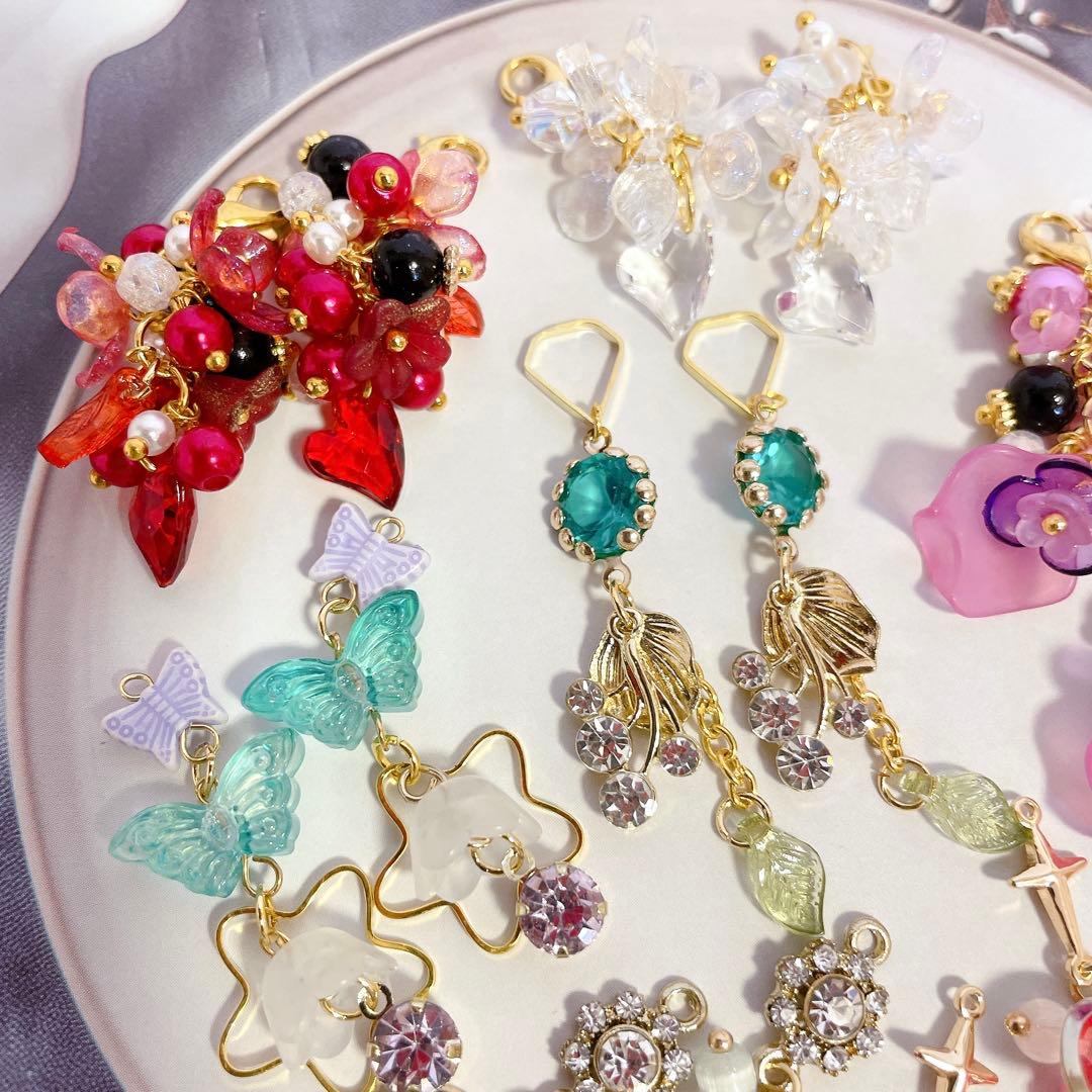 ハンドメイド オリジナルチャーム セット コネクター 詰め合わせセット