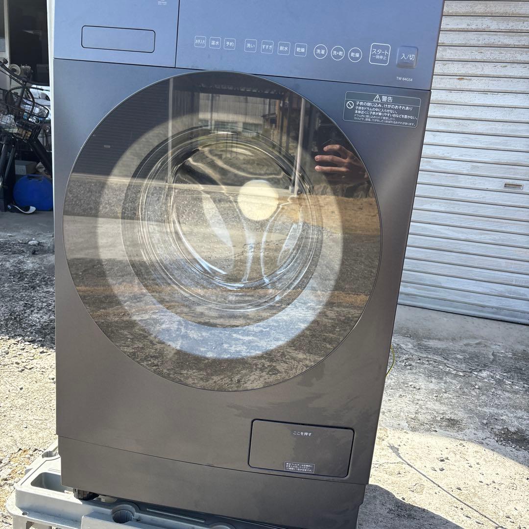 美品東芝 ドラム式洗濯乾燥機 ZABOON TW-84GS4L 左開き 25年製