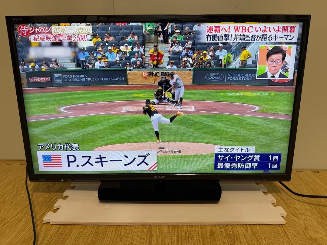 美品　シャープ LC-32S5 32型2017年製⭕️ 地上、BS/CSテレビ