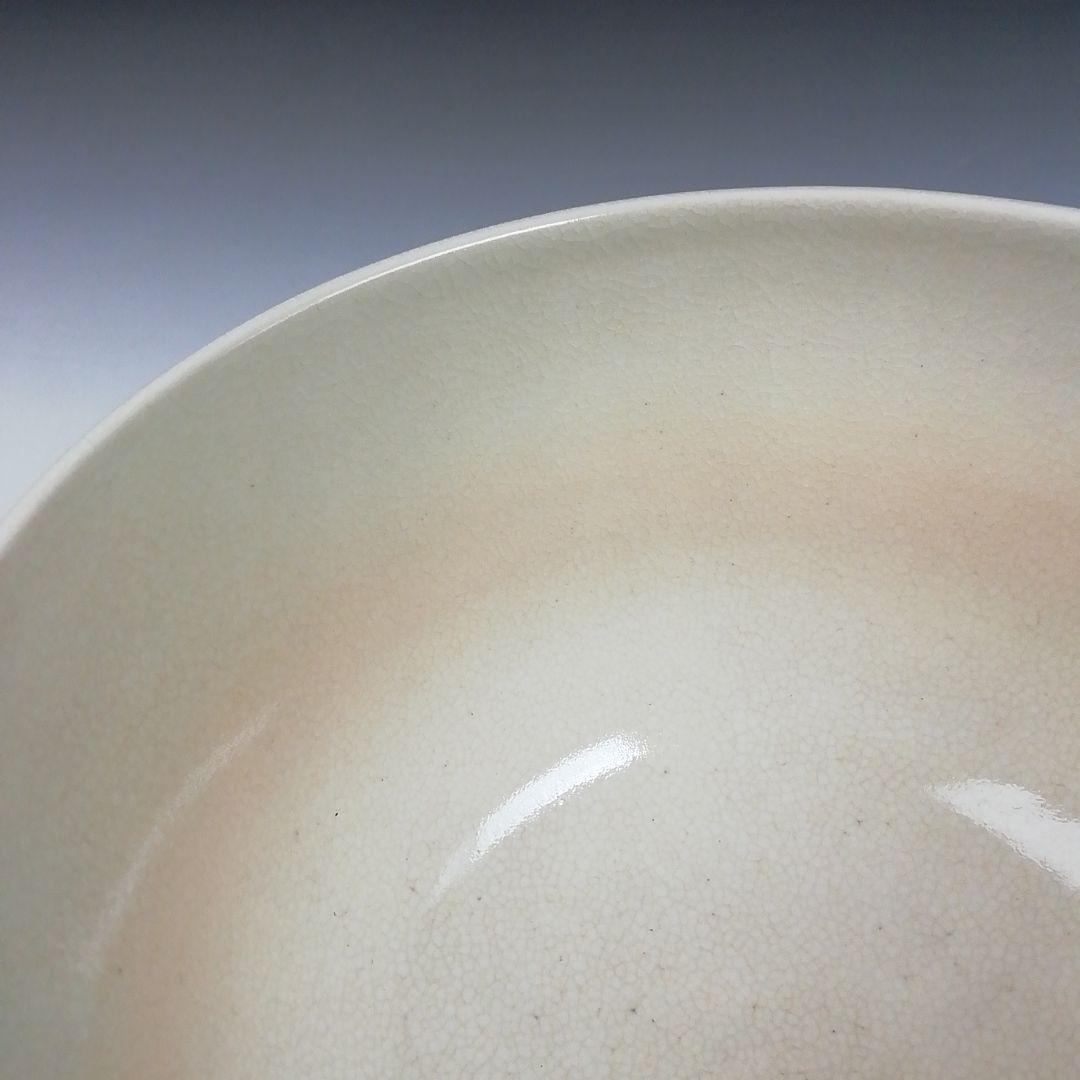 Ｔ５８３　茶碗　『色絵　柿ノ絵』『橋本永豊 造』　共箱　抹茶碗　茶道具