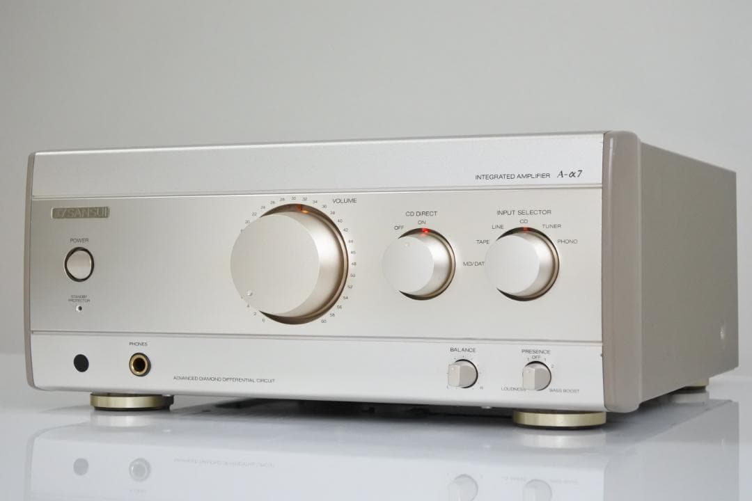 SANSUI A-α7　インテグレーテッドアンプ　オーバーホール製品　正常動作品