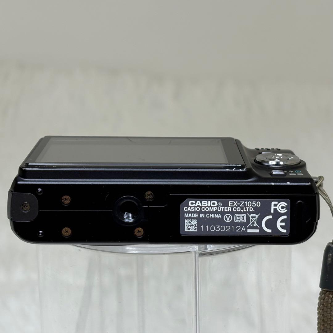 CASIO カメラ　EX-Z1050 SDカード　ブラック　コンデジ　動作品
