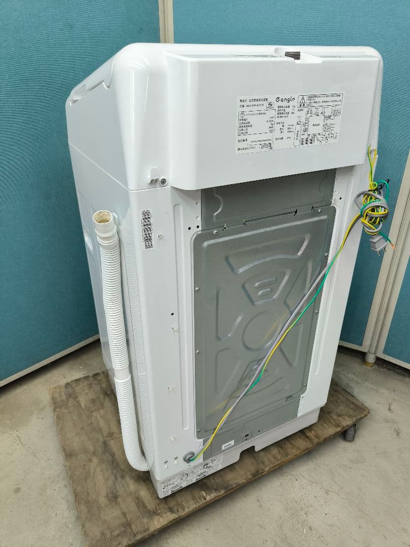 2022年製7.0kg全自動洗濯機　eangie 洗剤自動 ANG-WM-B70
