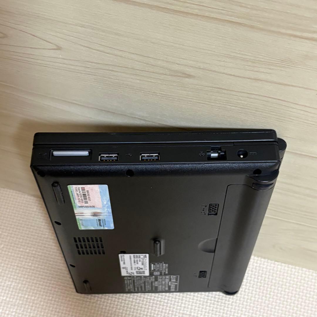 NEC LaVie WindowsノートPC ブラック ACアダプター付き