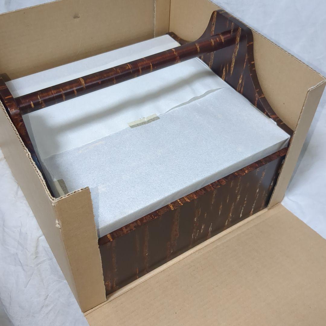 角館 桜皮細工 茶道具容器　茶道具箱　新品未使用品